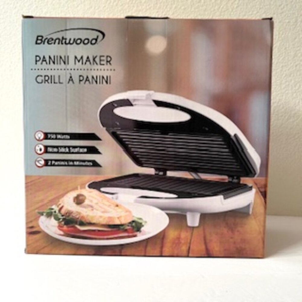 Brentwood Nonstick Panini Press Sandwich Maker ( New in Box )